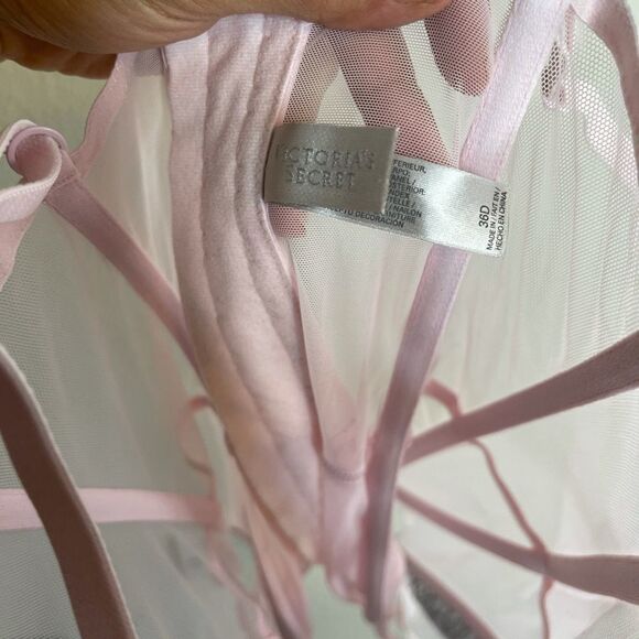 Victoria’s Secret pink lace sheer lingerie - Picture 8 of 8